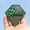 Custom Portugal Airsoft Style PVC Patch Soft Rubber 3D Logo Label Personalized Hook and Loop Badge for Clothing Bags Jackets