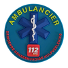 Hot Sale Custom Soft 3D Rubber PVC Patches Sos French Firefighters EMS Dog China Manufacturer for Garment Accessory