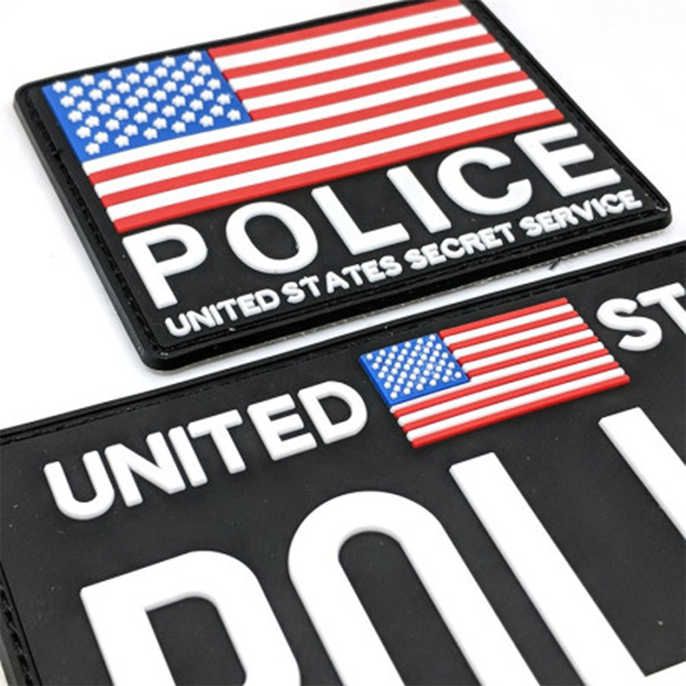 Factory Price Personalized Italian usa airsoft patch Style Custom Design 3d Pvc Rubber Label Patch Soft Pvc Patches