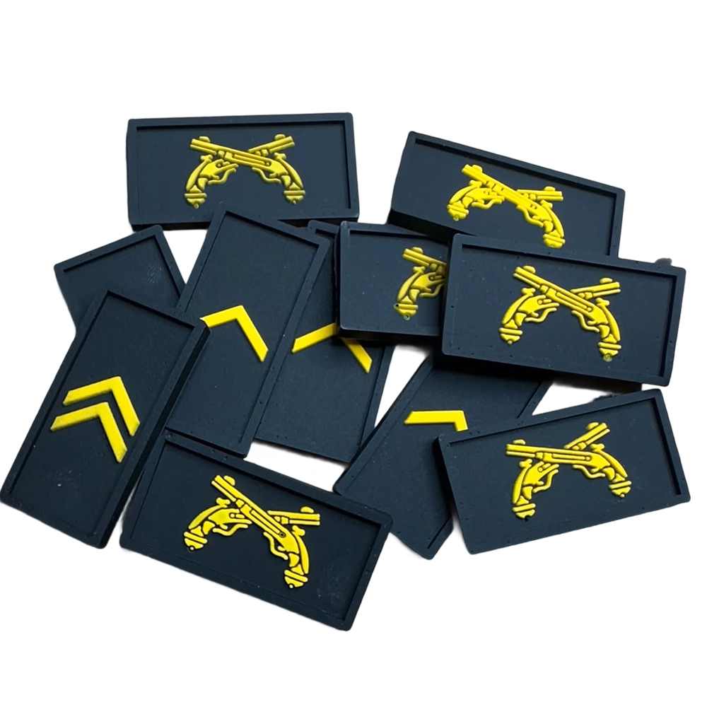 Custom Logo Personalized Soft PVC Badges Silicone 3D Hook and Loop Iron on Carton Embossed PVC Rubber Patch