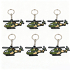 Customized Airplane Key Chain for Advertisement Factory Cheap Price Custom Pvc Rubber Keychain for Promotion Gift