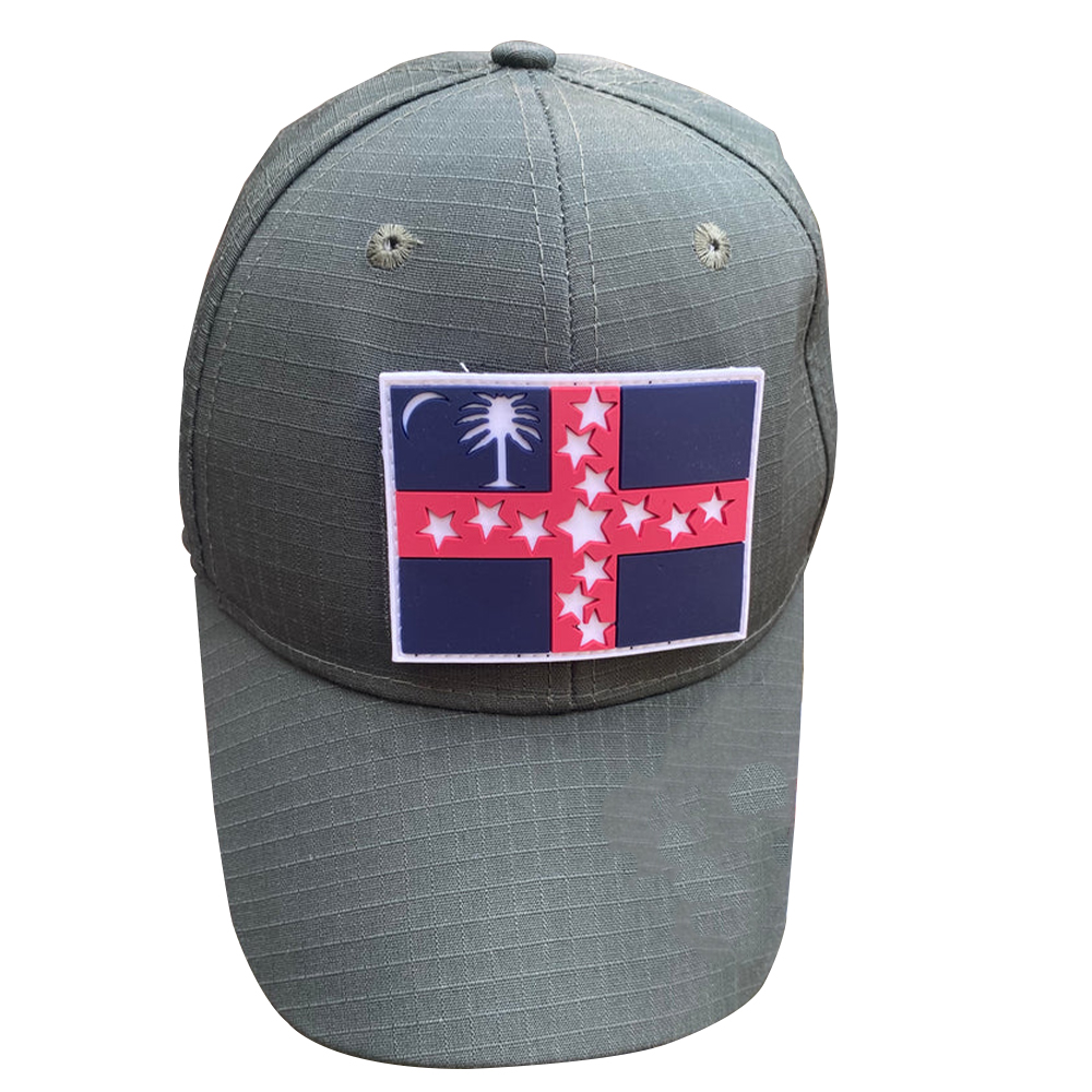 Ultra-Fine PVC Denim Lace Label Patches State Flags for Clothing Decoration with Back Hook for United States Use