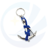 Navigation Nautical Anchor Keyring with Knot