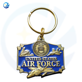 Air Force Metal Keychain