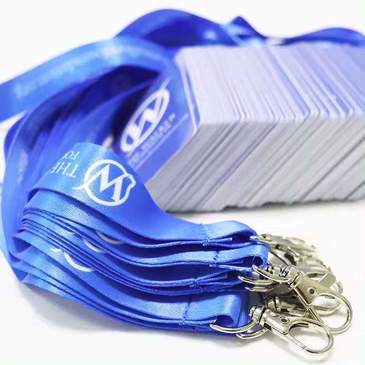 Customized Lanyards Full Color Printing Work ID Card Holder
