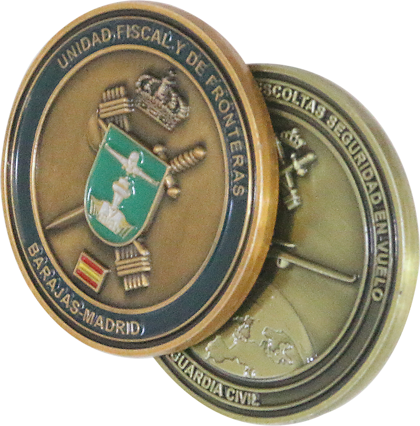 US president iron large Challenge Coin