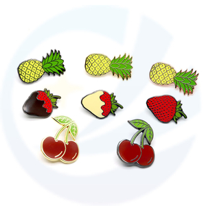 Fruit Food Badge Soft Enamel Lapel Pins