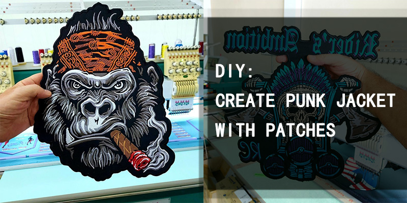 DIY: Create Punk Jacket With Patches