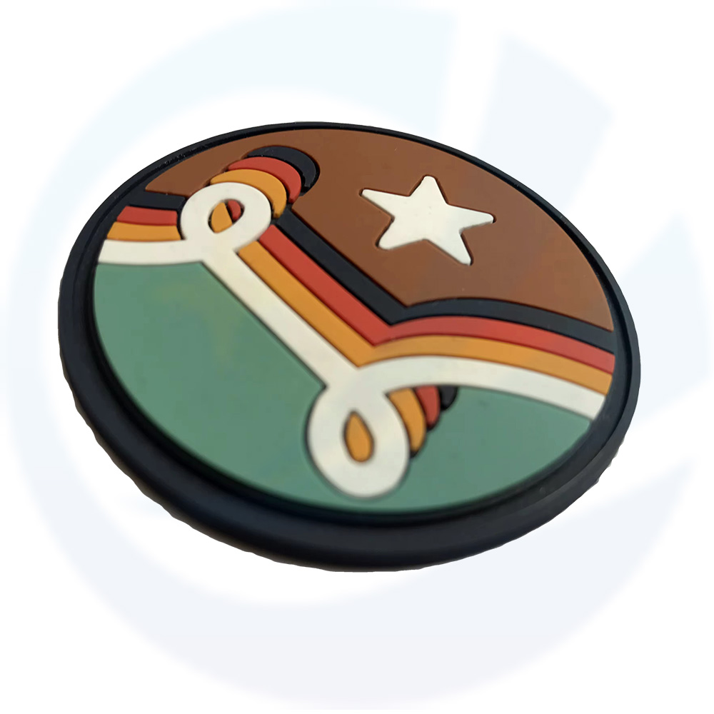 Custom 3d Soft Pvc Logo Patch for Clothing Pvc Soft Rubber Patchs for Hat