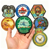 Custom Thematic PVC Patches Set for Enthusiasts and Collectors