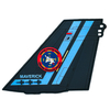 Wholesale Custom Jet Tail PVC Patch 3D Rubber Airplane Wing Emblem Durable Soft PVC Logo Patch for Jackets Bags