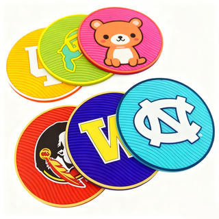 Restaurant Hotel PVC Coaster Bar Beer Glass PVC Coaster Mat Custom Coffee Cup PVC Coaster for Drinks