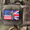 Custom Shooter PVC Patch Soft Rubber Morale Badge with Hook and Loop Backing for Tactical Outdoor Gear and Jackets