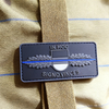 Thin Blue Line Special Edition Custom 3D Soft PVC Rubber Patch Embossed Logo Badge with Hook and Loop Backing