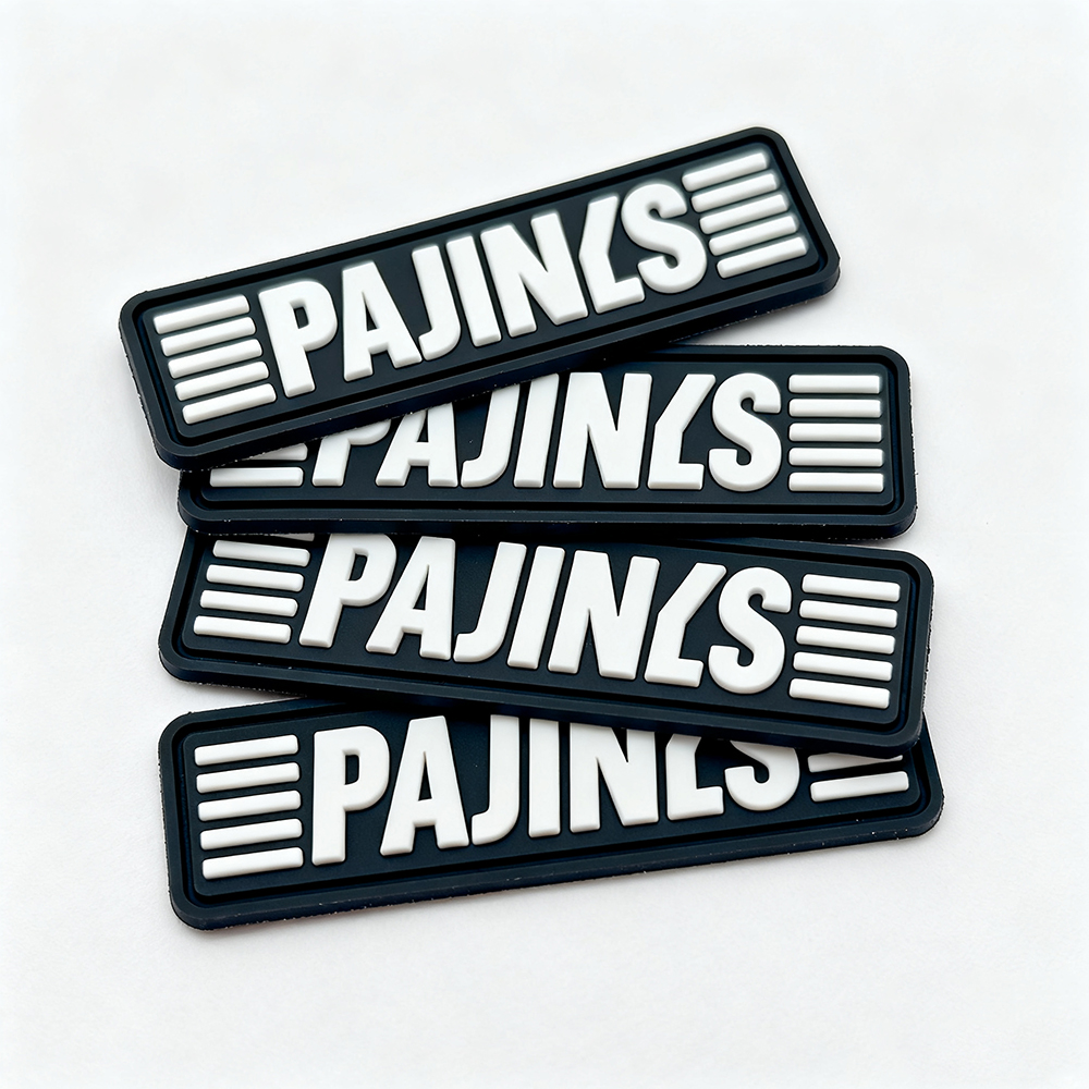 3d Rubber Patch Custom Logo High Quality Silicone Patch PVC Label Patch