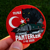 Custom Turkey Panthers PVC Patch 3D Soft Rubber Badge with Hook Backing for Jackets Bags Gear