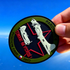 Czech Aircraft Unit PVC Patch – Custom 3D Rubber Emblem with Hook Fastener