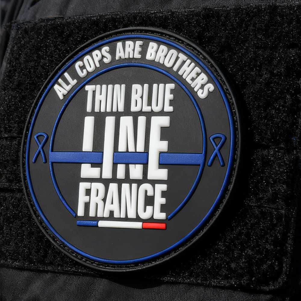 Official TBLF Logo PVC Patch Soft Rubber Emblem Brotherhood Theme Unity Message Badge Custom Durable Patch 
