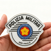 Brazil Public Security Service Rubber Patch with Nylon Hook Backing