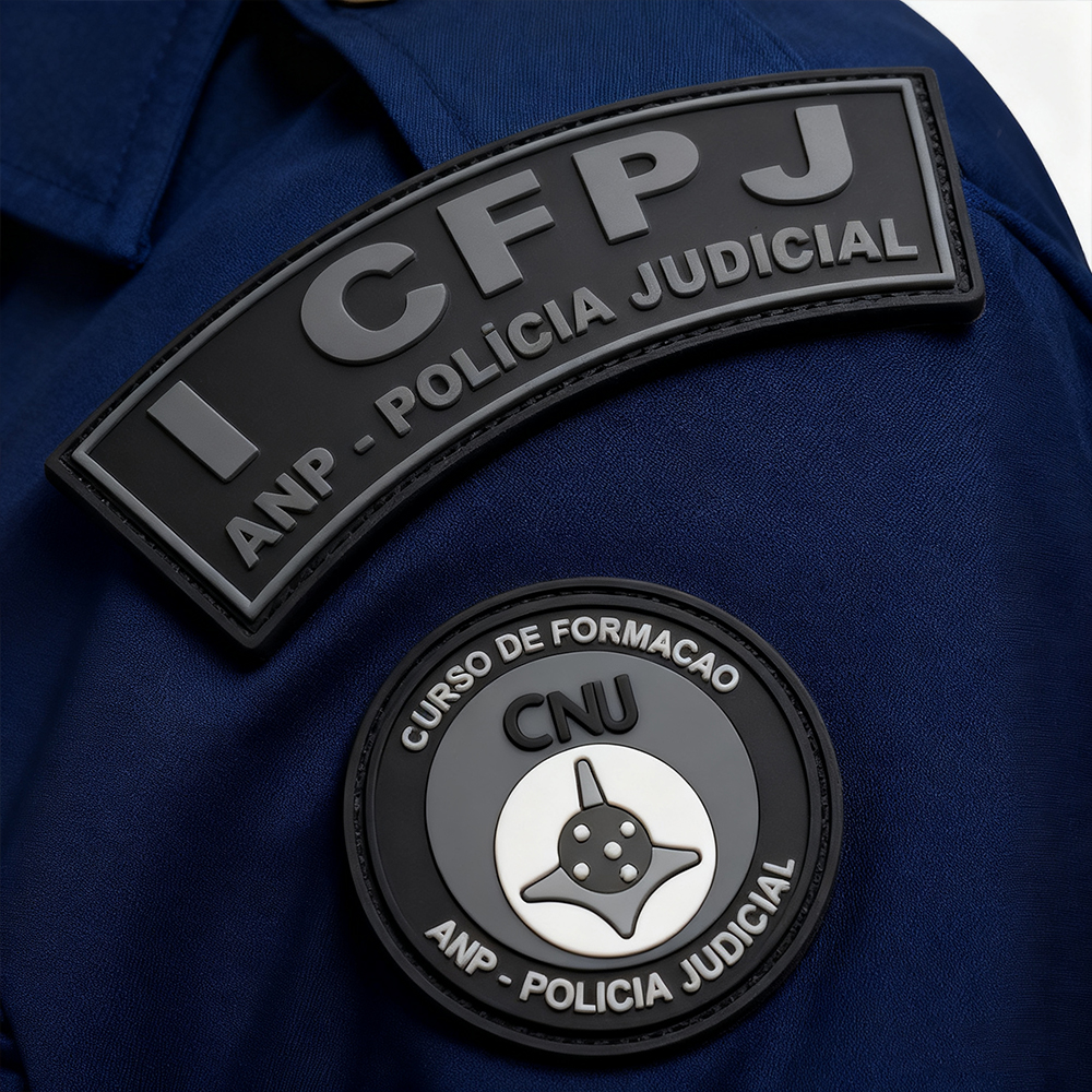 Brazil State Investigation Group PVC Badge Patch Collection Embossed Soft Rubber Kit Hook Fastener