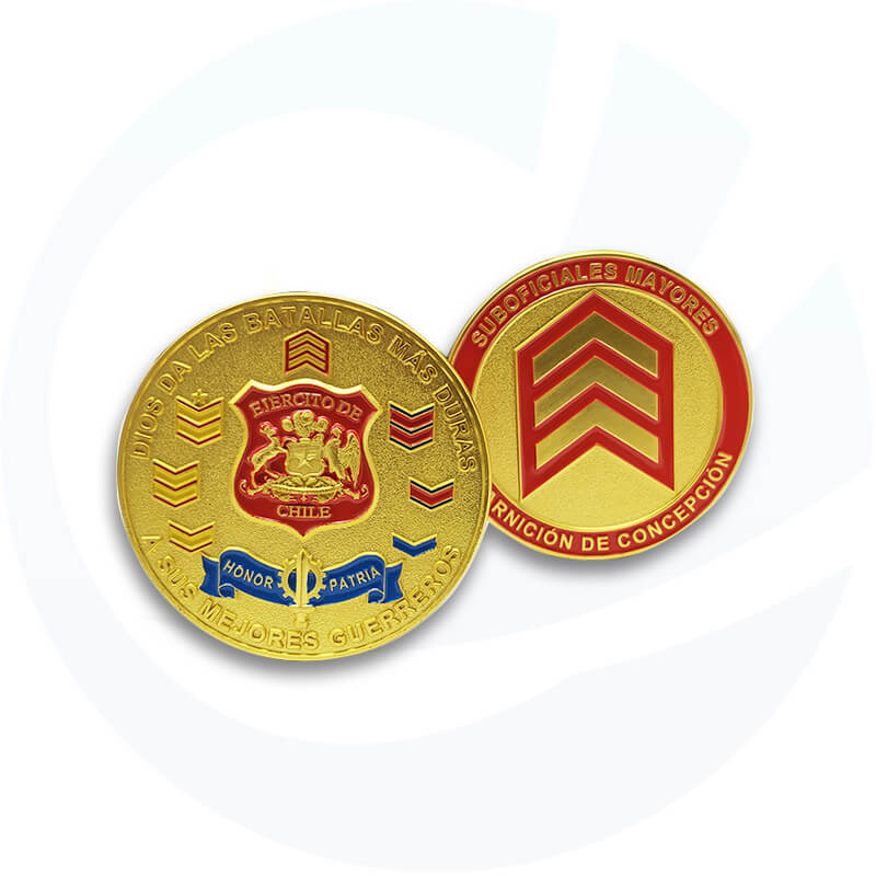 nickel iron large Challenge Coin