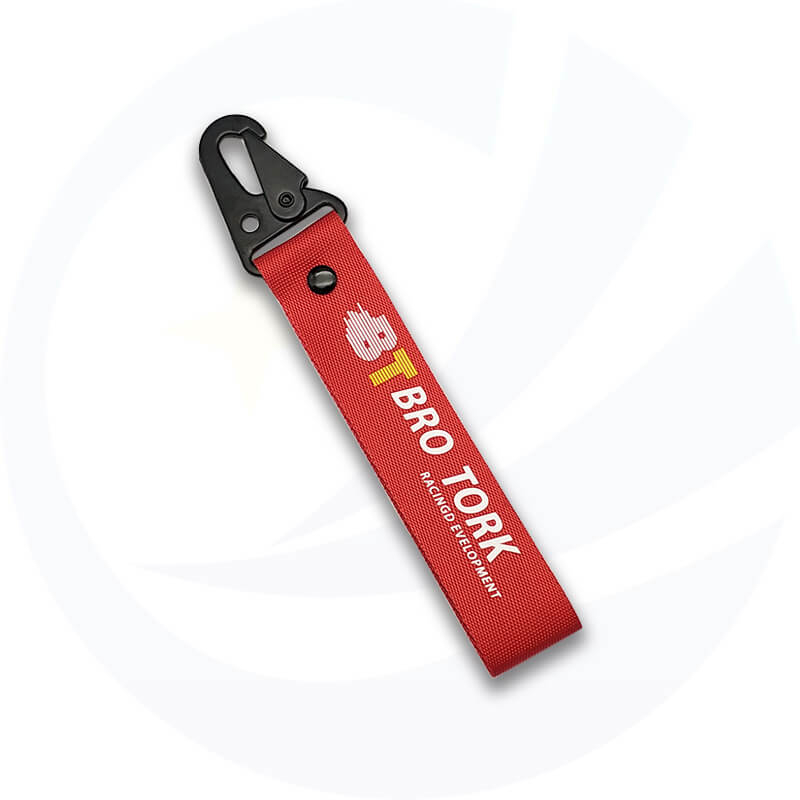 classic ribbon aviation Embroidered keychain