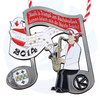 Medallas Custom Logo Kids Large Gold Plated Enamel Colorful Commemorative Clown Carnival Events Medals