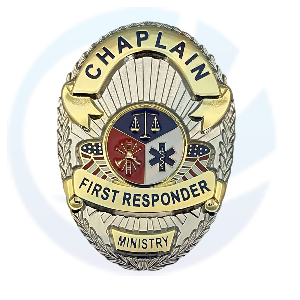 Custom Canadian Chaplain Badges