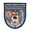 German Police Dog K9 Embroidery Pvc Rubber Patch