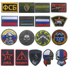 Designer Round Embroidery Badges Tactical Patch Custom Logo Sew on Full French Air Force Embroidered Patches for Garment