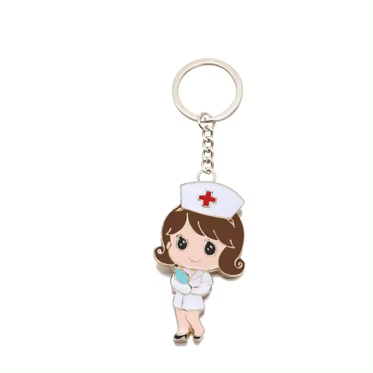 Medical Staff Human Nurse Hospital Keychain Doctor Key Chain 
