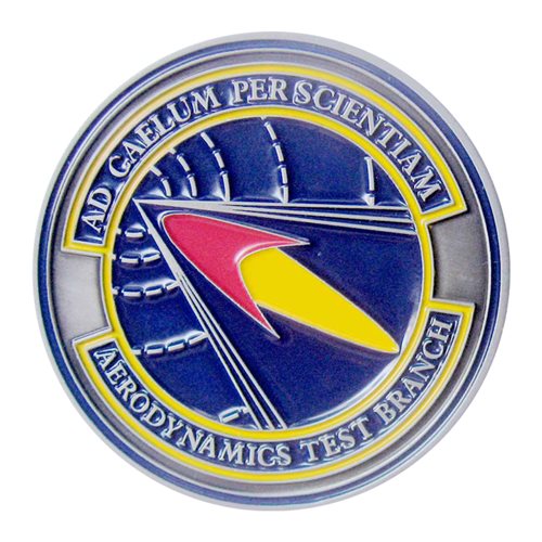 Aerodynamics Test Branch Challenge Coin