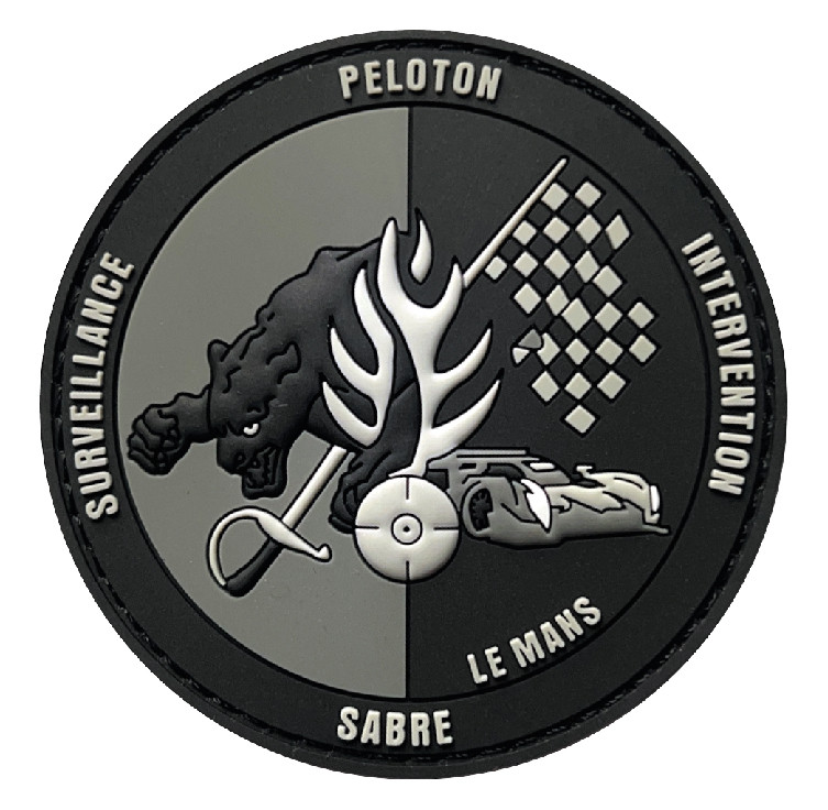 Custom French Military Pvc Patch 