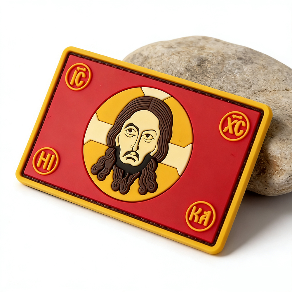 Virgin Mary Tactical Patch John Hook&Loop Patches Angel of Victory Armband Morale Badge Backpack Stickers