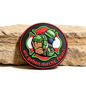 Customized CrossFire Firefighter Austrian 3D PVC Patch