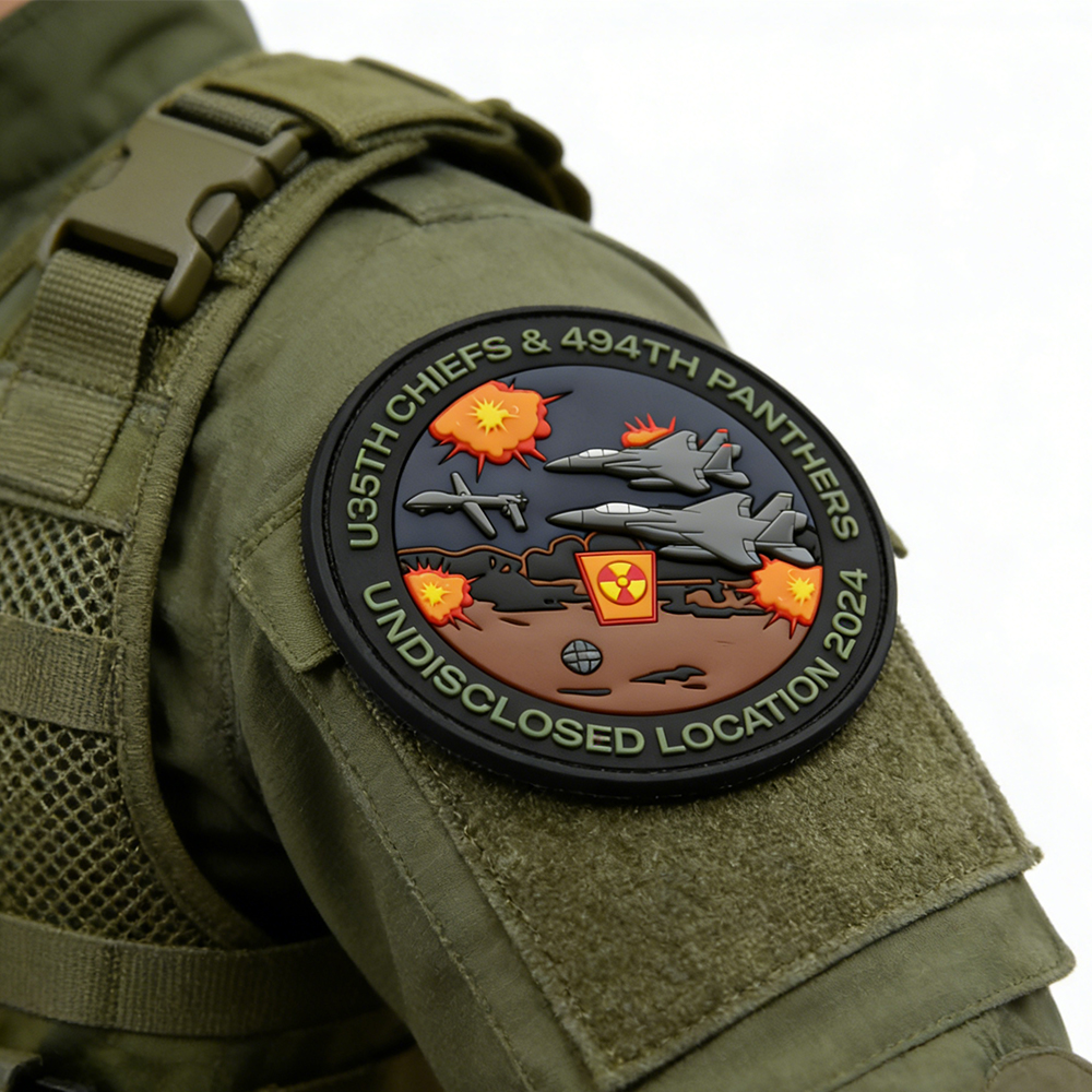Europe Drone PVC Patch High Quality Soft Rubber Drone Icon Patch for Drone Hobbyists Backpacks Jackets Equipment