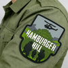 United States Hamburger Hill PVC Patch Custom Soft Rubber Scenic Mountain Helicopter Theme Patch for Apparel Bags Gear