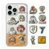 Saudi Arabia UAE Oman Metal Crafts Mobile Phone Decoration for Lapel Pin Sticker Brooch Badge Mobile Phone Decoration for Phone