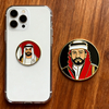 Middle East Saudi Kuwait Oman Arab Soft Hard Enamel Pin 3M Sticker 3d Phone Stickers
