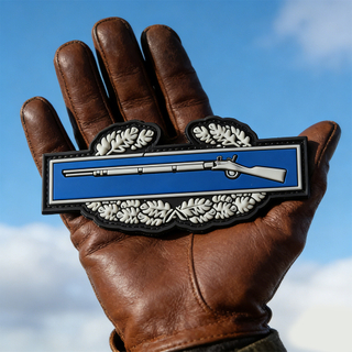 U.S. Army CIB Style PVC Patch Combat Infantryman Badge Design Durable 3D Rubber Patch for Collection Gear