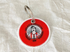 Embroidery Aircraft Keychain