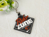 US Flag PVC Keychain