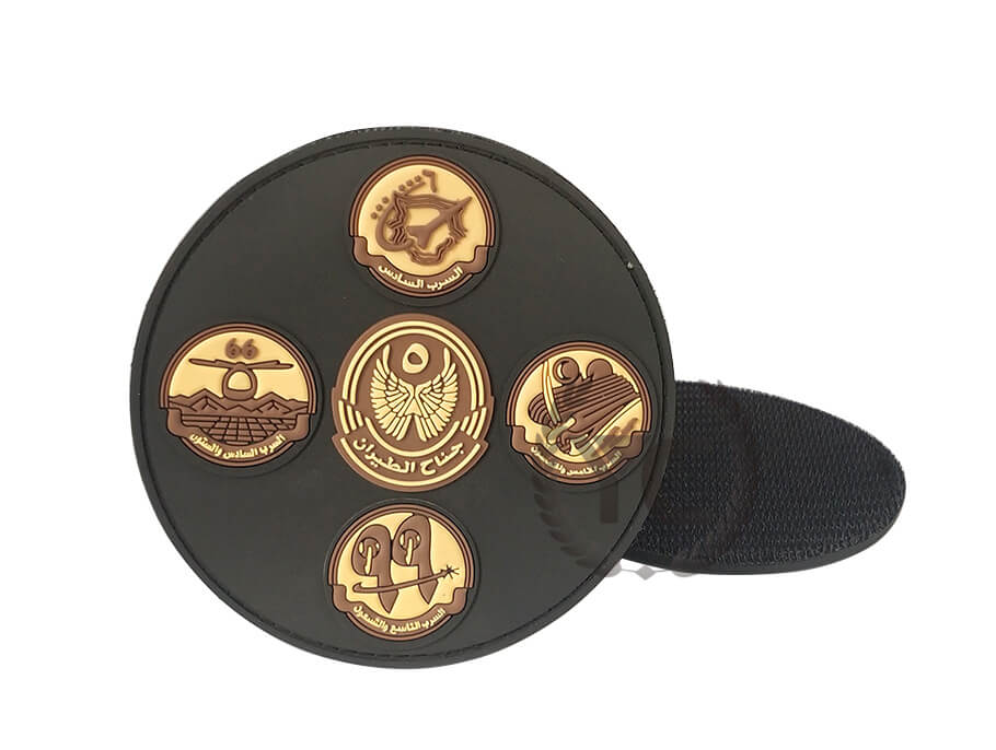 Kuwait Military PVC Patch