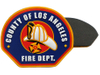 Custom US Firemen Uniform PVC Patch