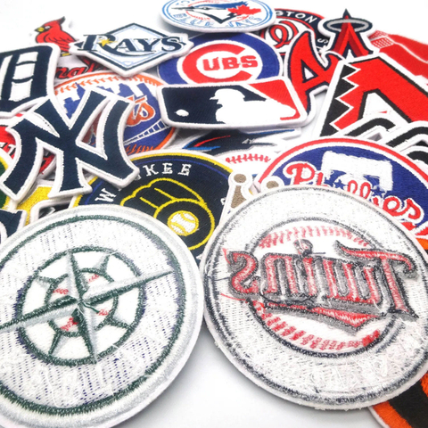 Major Embroidery Patches Team Logo Applique Iron on Set for Clothes Caps gift