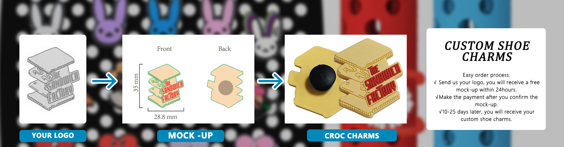 CROC CHARMS 1