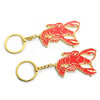 Custom Metal Keychain Manufacturers Die Stamped Metal Keychains 3D Logo Key Chain