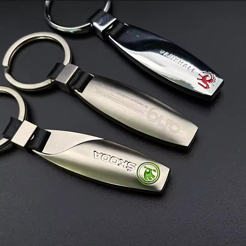 Factory customization luxury zinc alloy metal key chains