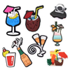 Custom Wholesale Silicone Tumbleable Straw Topper Fit 8mm 10mm Straw