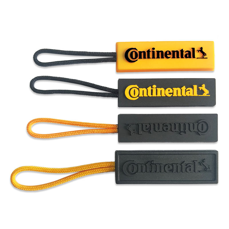 Custom Logo Zipper Pull Head & Silicone Soft PVC Zip Rubber Cute Fashion Professional Design Multiple Styles Zipper Pulls